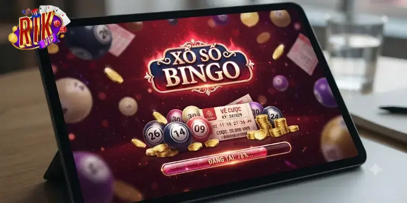 Xổ số Bingo Rikvip trải nghiệm may mắn mới cùng cơ hội trúng thưởng lớn