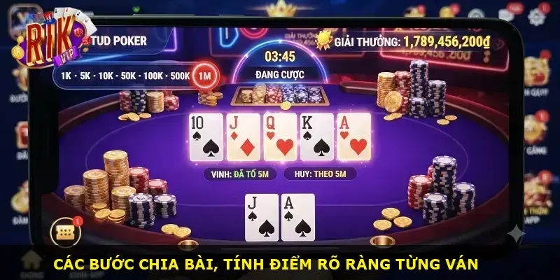 Stud poker Rikvip - ảnh 2
