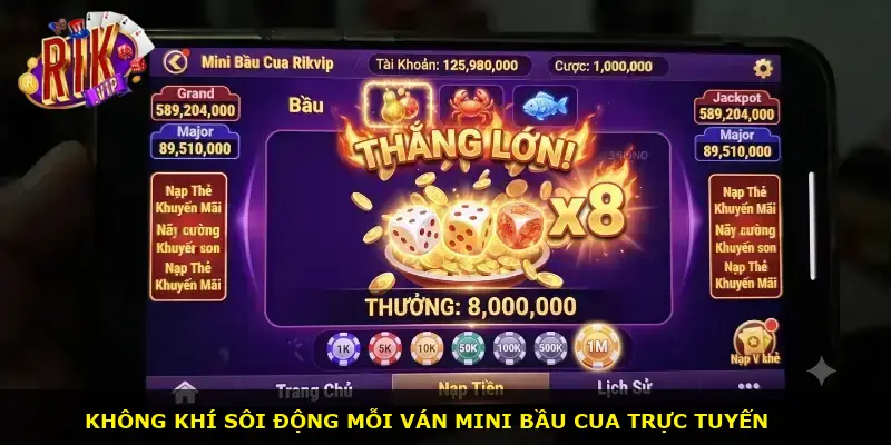 Mini Bầu Cua Rikvip - ảnh 1