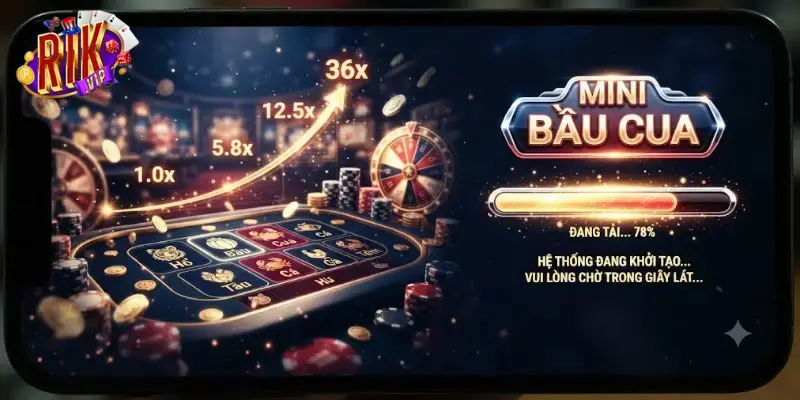Mini Bầu Cua Rikvip trải nghiệm giải trí cuốn hút mỗi ngày