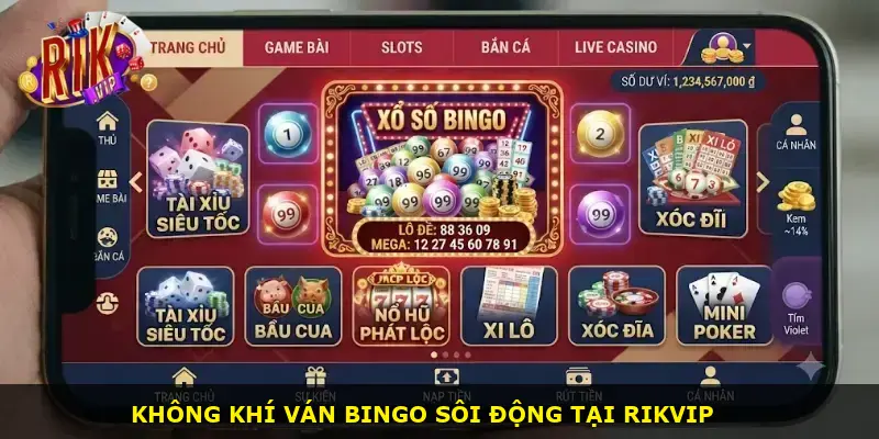 Xổ số Bingo Rikvip - ảnh 1