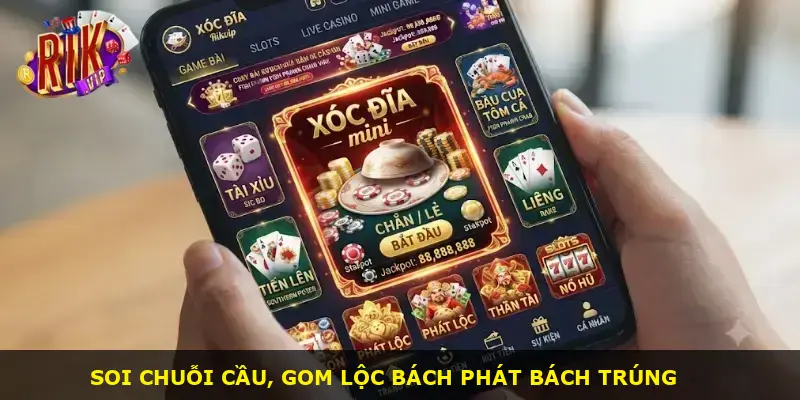 Xóc đĩa mini Rikvip - ảnh 3