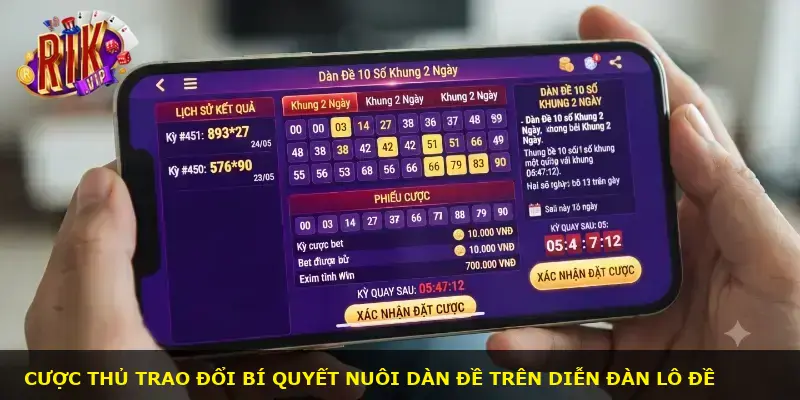 Dàn đề 10 số khung 2 ngày Rikvip - ảnh 1