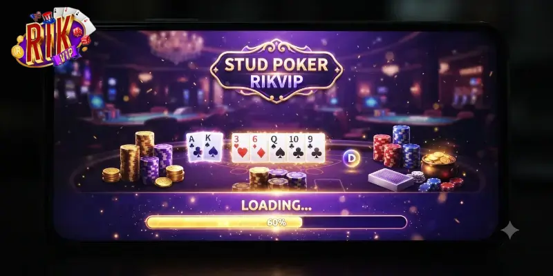 Stud poker Rikvip trải nghiệm game bài hấp dẫn cho dân chơi cá tính