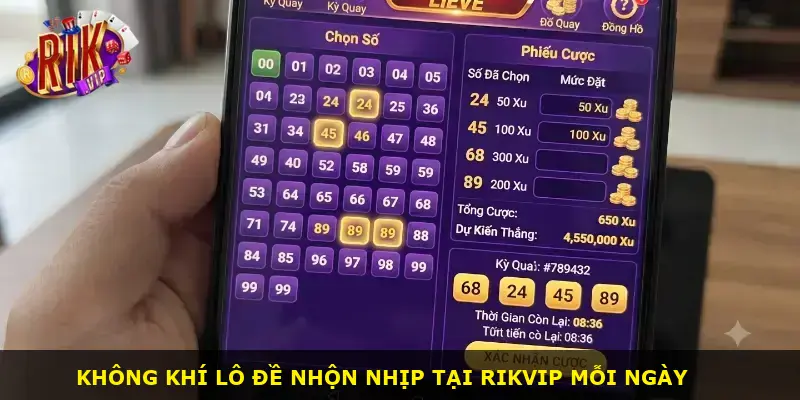Cách đánh lô đề online Rikvip - ảnh 1