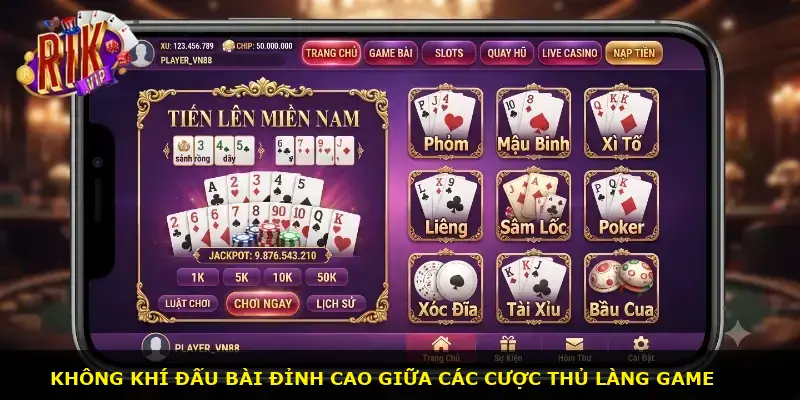Tiến lên miền nam Rikvip - ảnh 1
